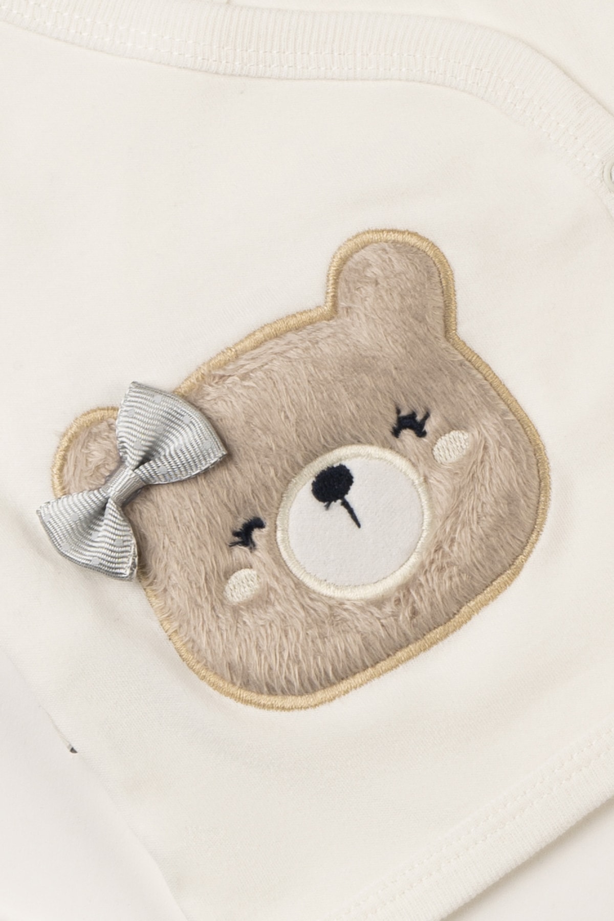 NEU KIDS Ayıcıklı Süzene Nakışlı Pamuklu Lüx Yeni Doğan Hastane Çıkışı Zıbın Seti- Kutulu Ve Hediye Paketli fotoğrafı 3 (önizleme)