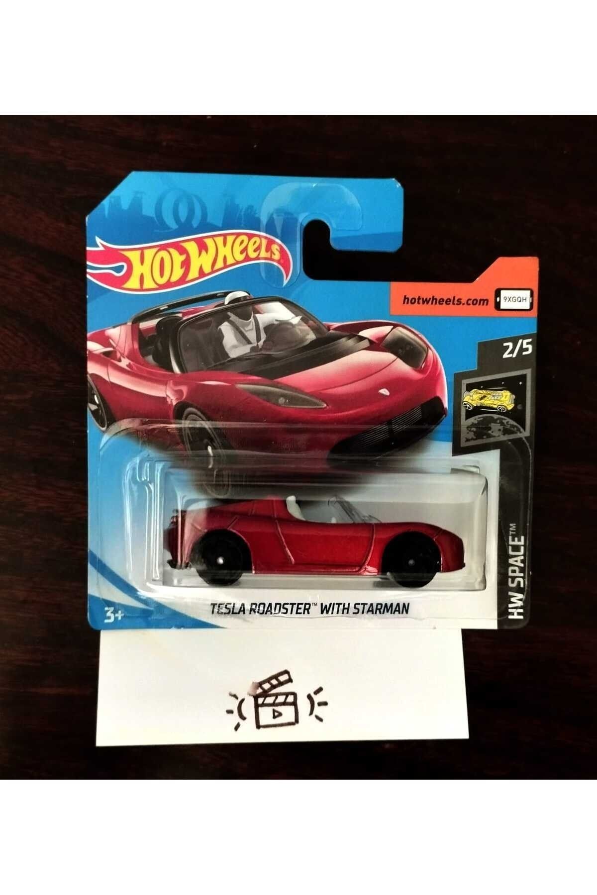 Hot wheels tesla top roadster with starman