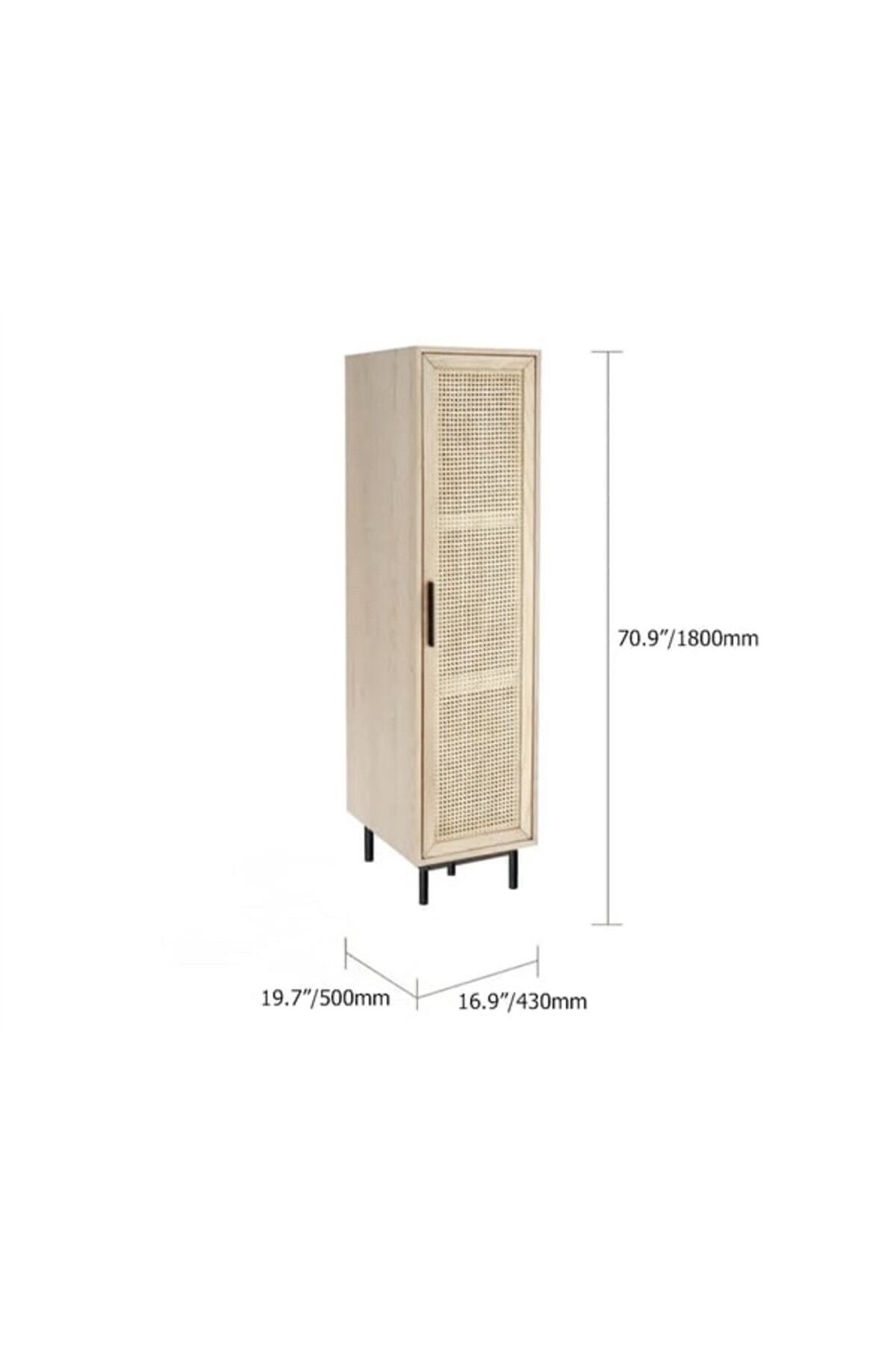 one design Masif Ahşap Hazeran Kapakl Dolap 180cm fotoğrafı 3 (önizleme)