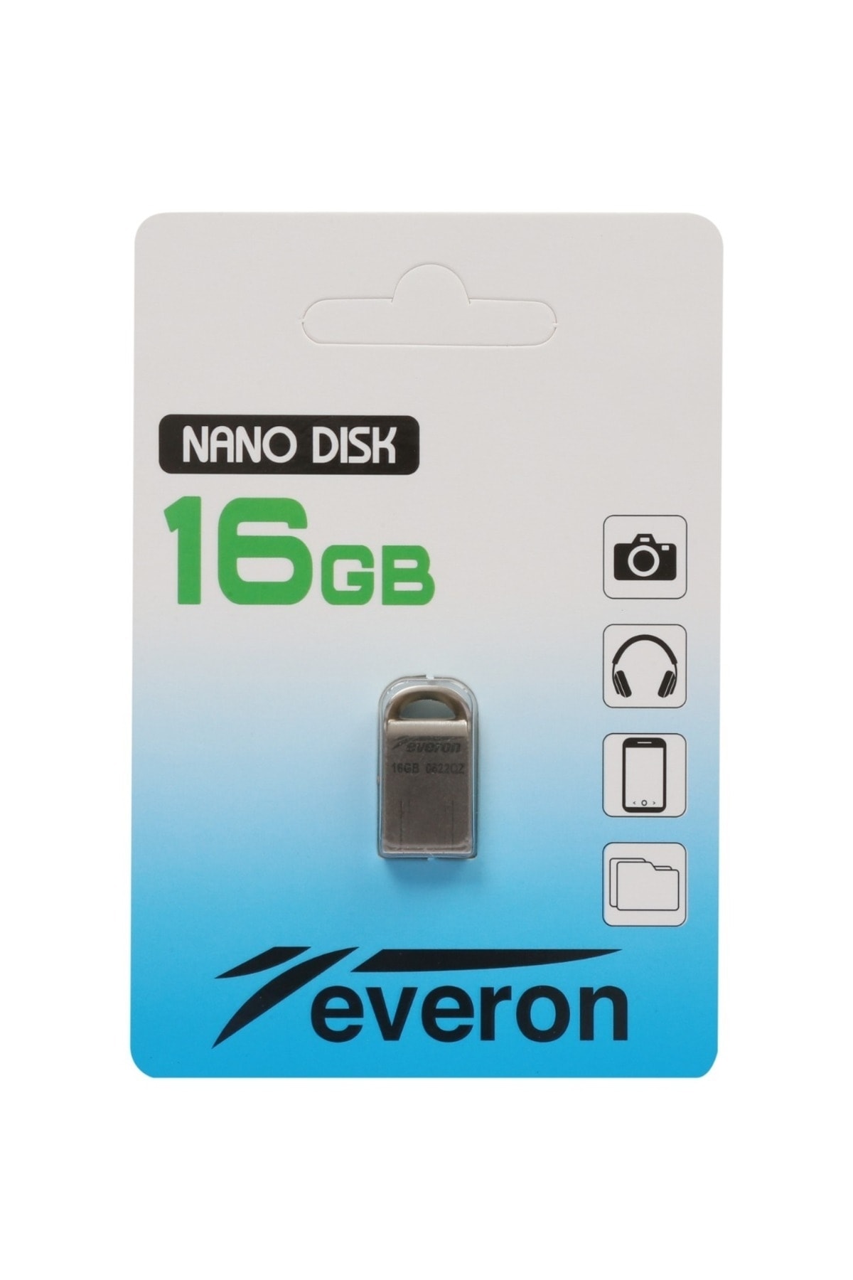 Everon 16 Gb Metal Flash Memory Metal Design Mini USB Memory USB 2.0 ...