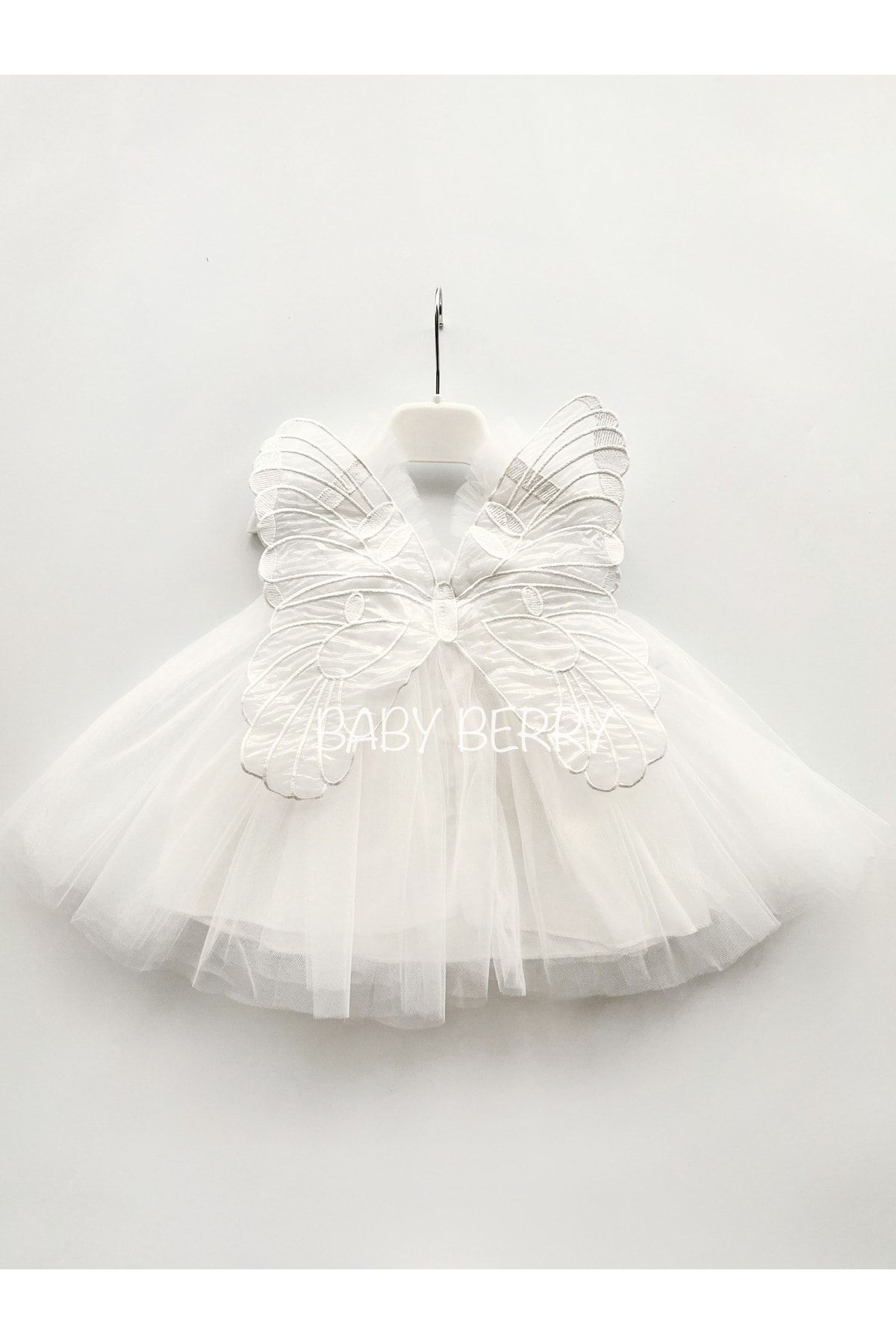 Baby Berry Baby store Baby Girl Butterfly Winged Strap Tulle Tutu