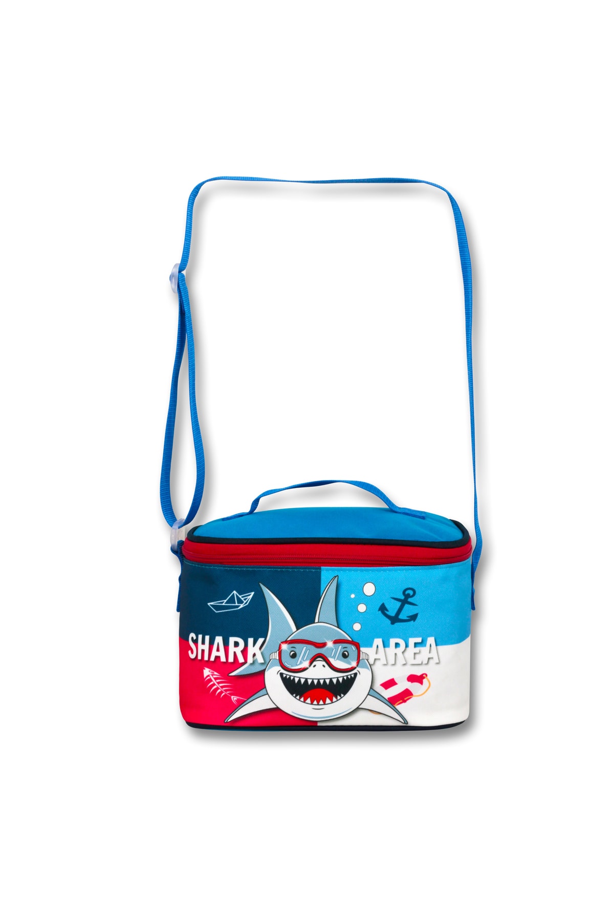 ست Famebag کیسه جامدادی و تغذیه مهدکودک کوسه کیف Ümit Bag اورجینال - تصویر 5