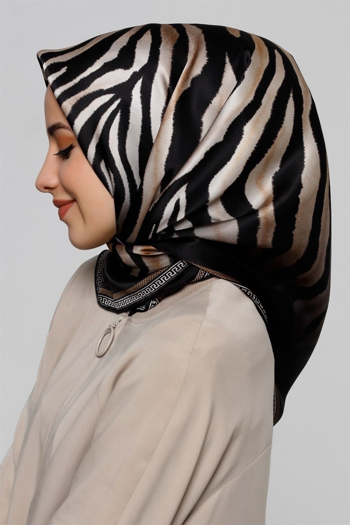 روسری زنانه آرمینه | 8345D03-SN09 Armine - Image 2