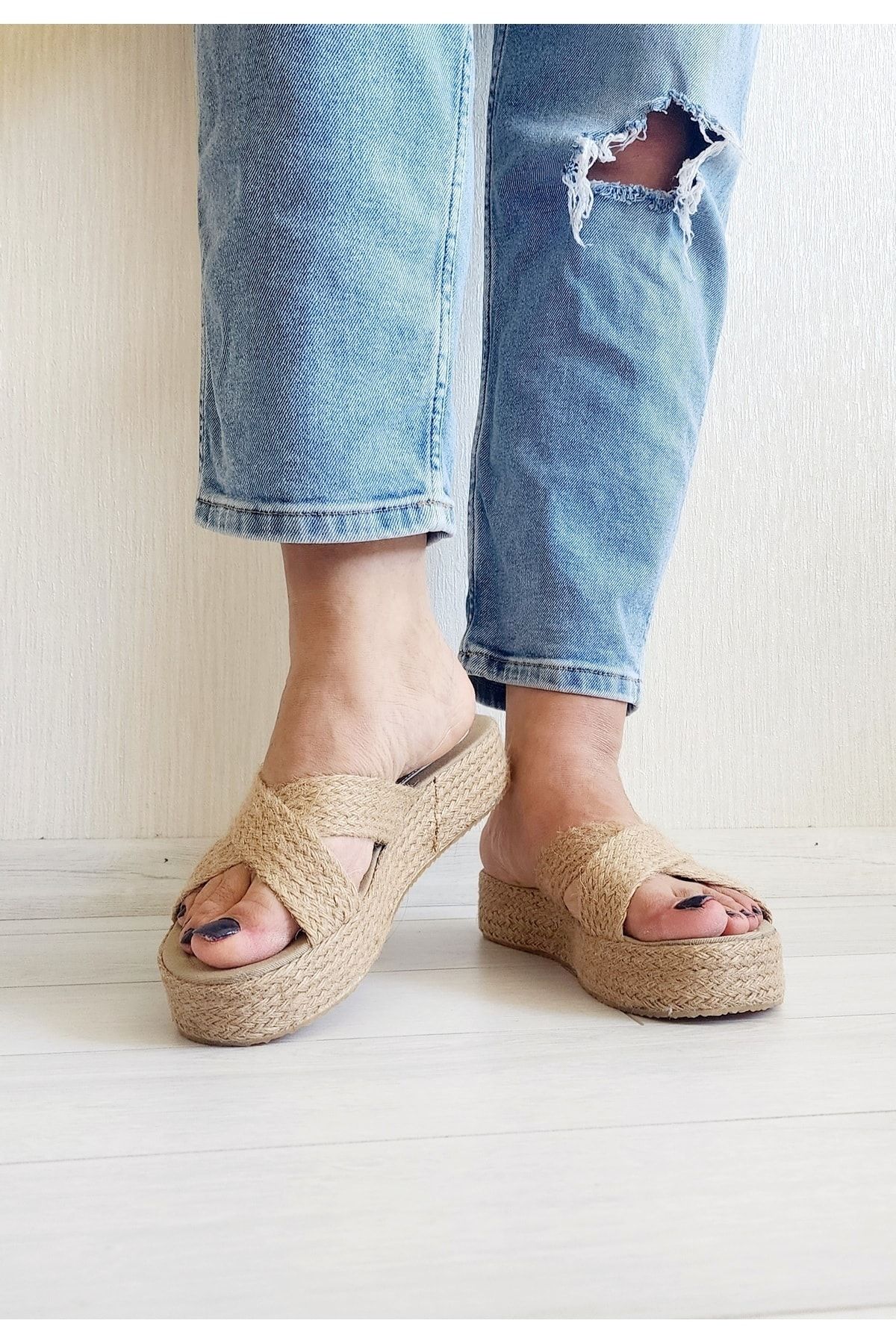Wrap over slippers sales