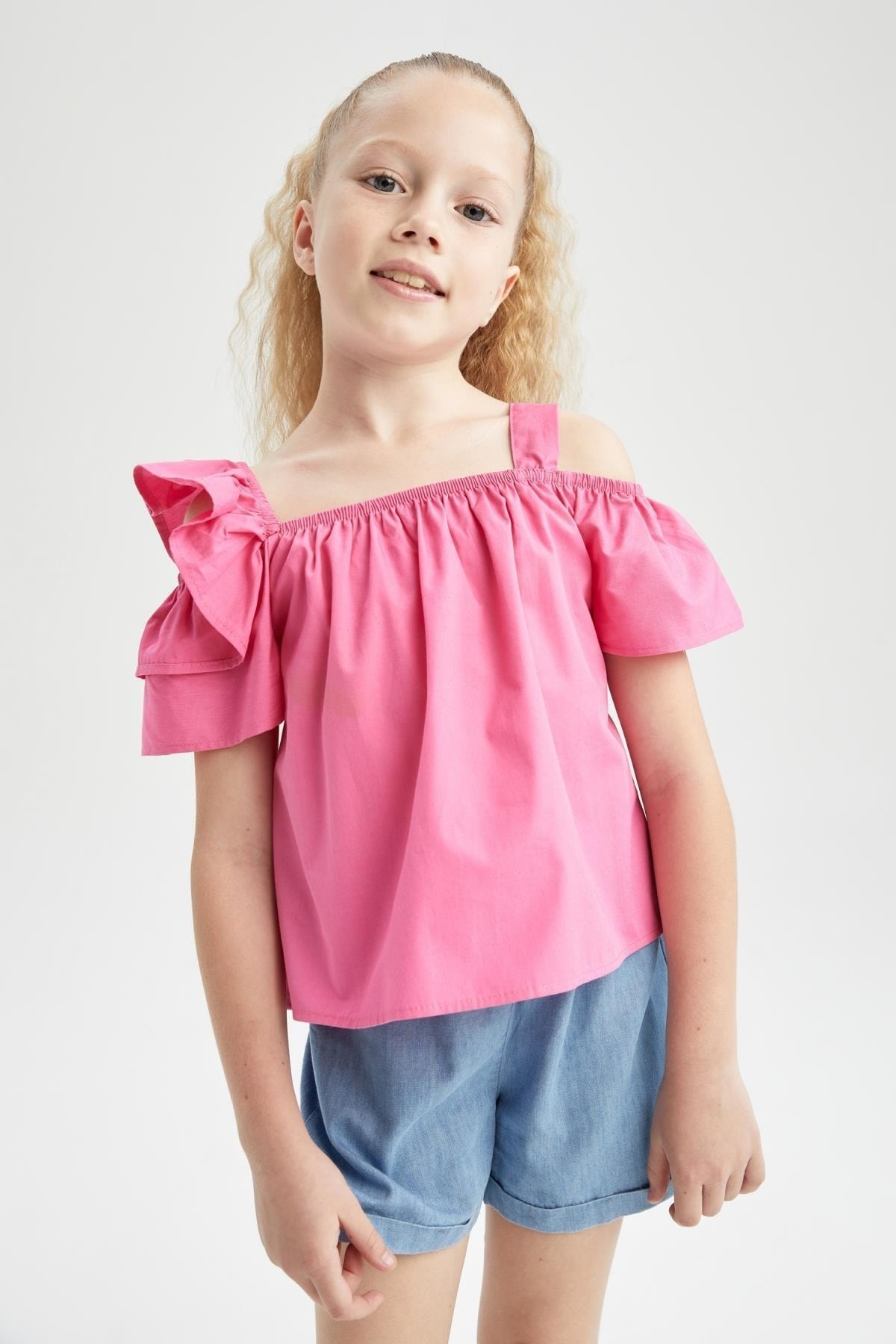 بلوز دخترانه دفاکتو Defacto اورجینال دخترانه کد کالا X7624A622HS - تصویر 5