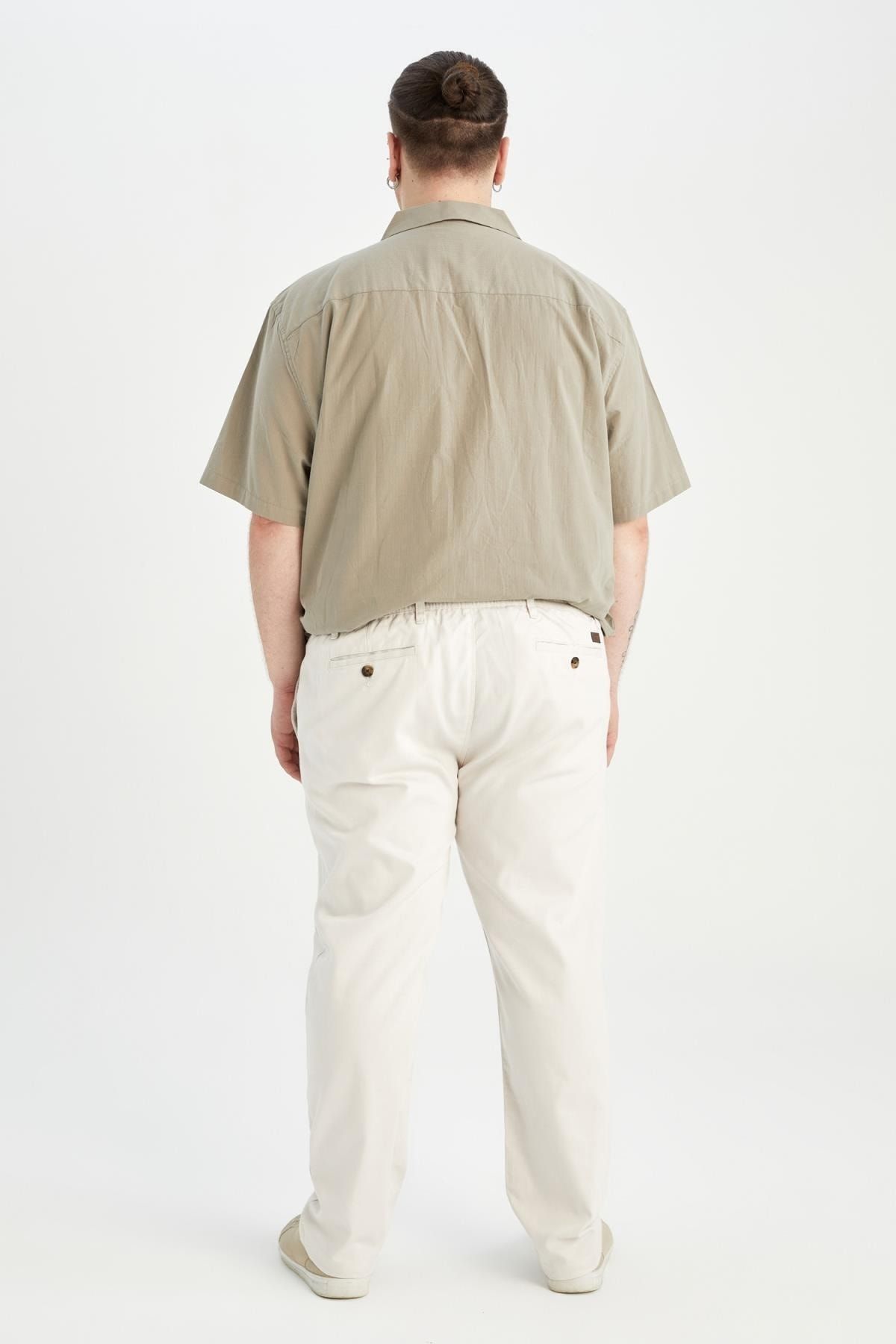 DeFacto-DF Plus Plus Size Jogger Pants 8