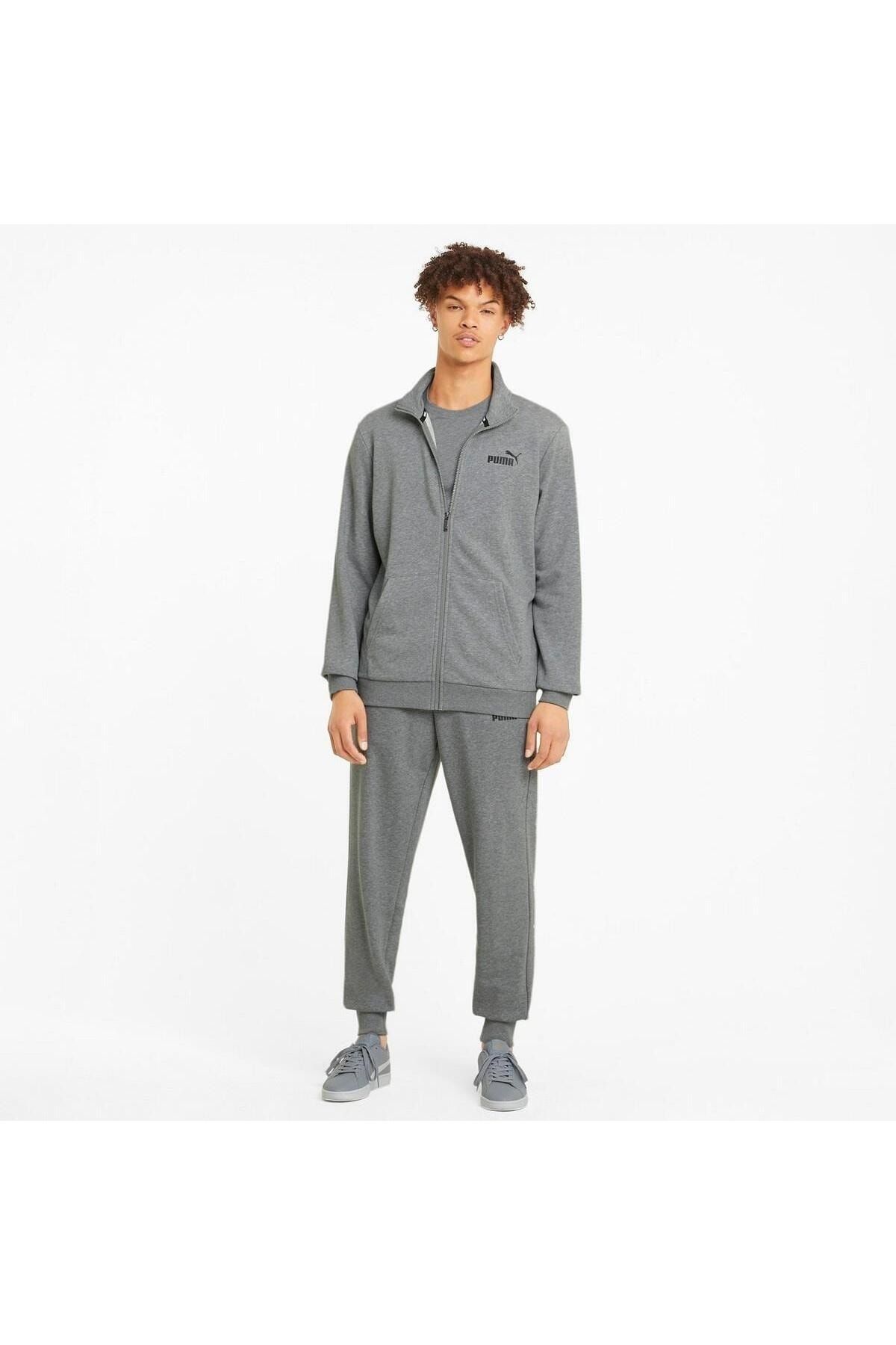Pink puma sweatsuit mens top