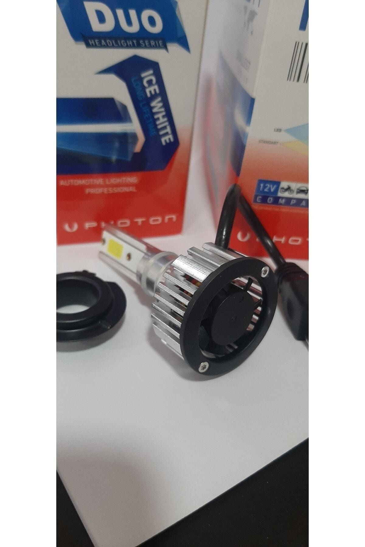 PHOTON DUO SERIES H1 headlight LED lamps 12-24V / P14.5s 6000Lm (2pcs)