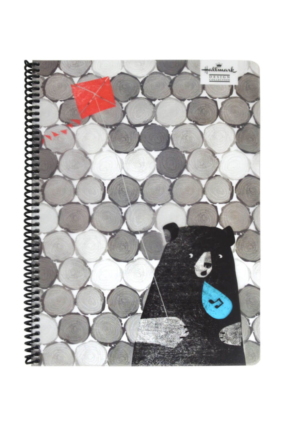 HALLMARK-Flex Up Spiral A4 80 Sheets Checkered Notebook Hmark6122-K / 2