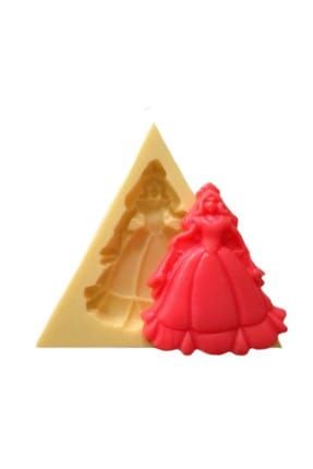 Karlar Prensesi Şeklinde Silikon Pasta ve Seker Hamuru Kalibi 8x7x2 cm ÇO-21