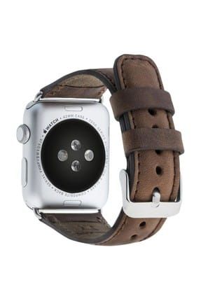 Apple Watch Uyumlu Deri Kordon 42/44mm-G2 Kahverengi 074.001.001.246