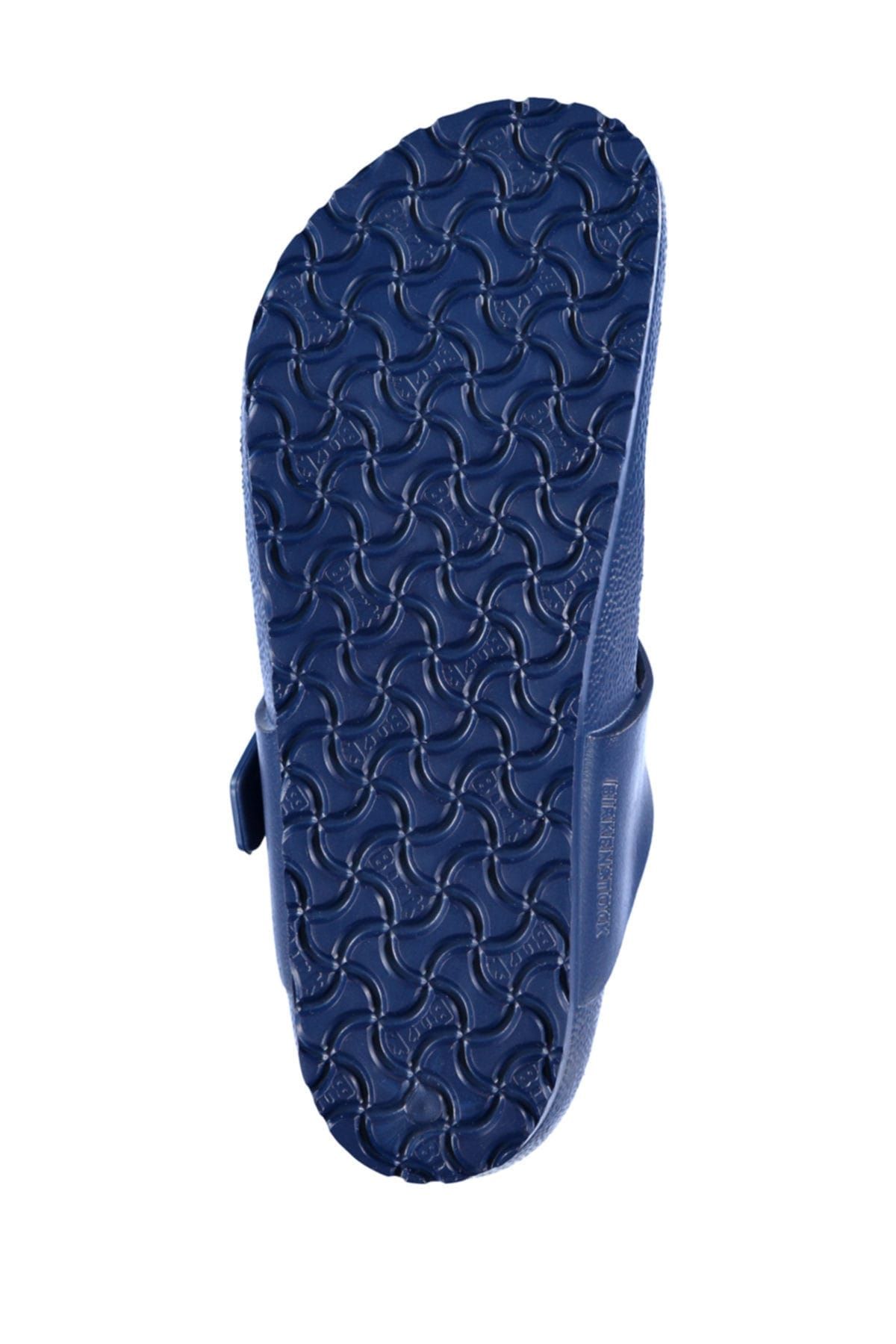 دمپایی آبی دخترانه و پسرانه بچگانه یونیسکس Kids Gizeh Eva Navy Blue Slippers 128413 Birkenstock