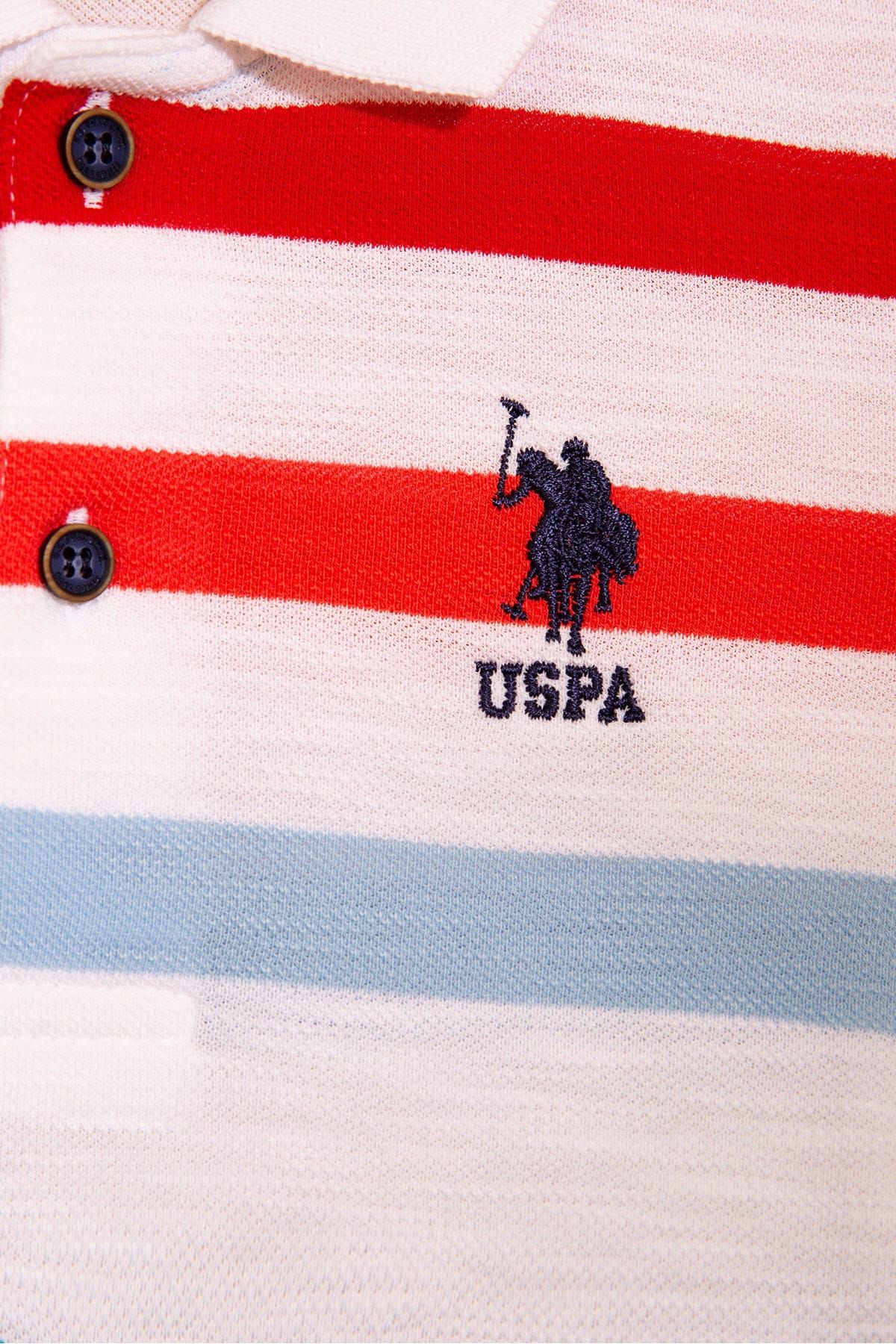 U.S. Polo Assn. تی شرت پسرانه آبی ناوی