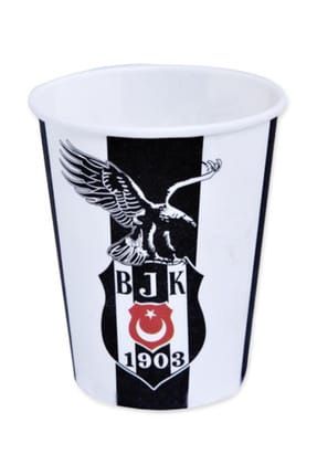 Beşiktaş Temalı Karton Bardak (8 Adet) TT0919