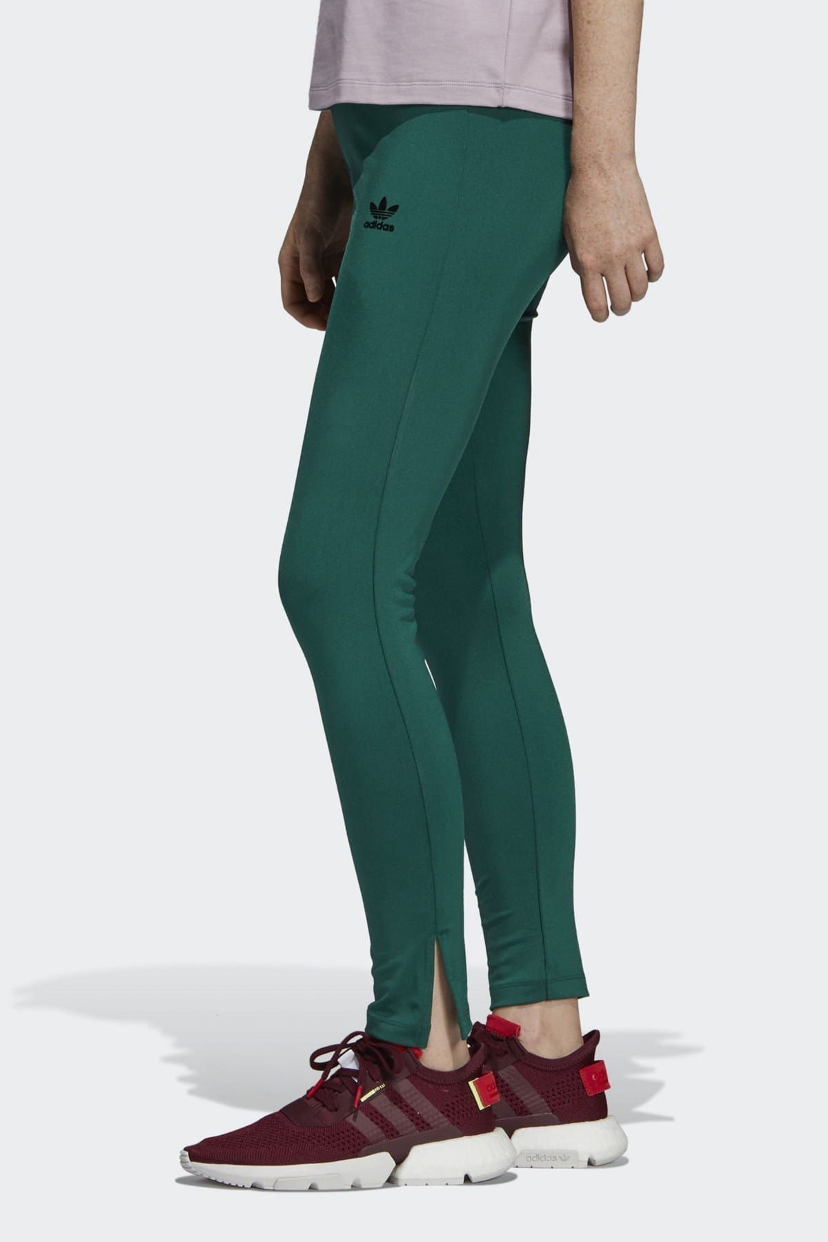 Dark green 2025 adidas leggings