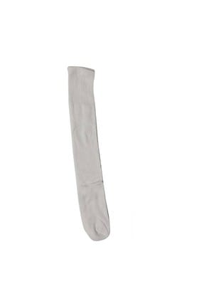 Erkek Beyaz Uzun Havlu Futbol Çorabı (Uzun Havlu) UZUN-HAVLU