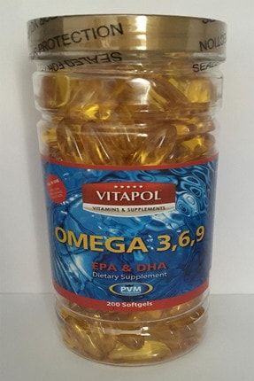 Omega 3-6-9 Balık Yağı 200 Softgel 674306521103