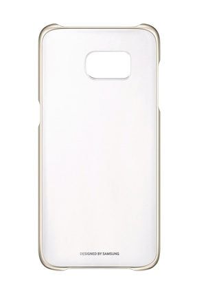 Galaxy S7 Koruyucu Arka Kapak (şeffaf / Altın Sarısı) SKK01457A