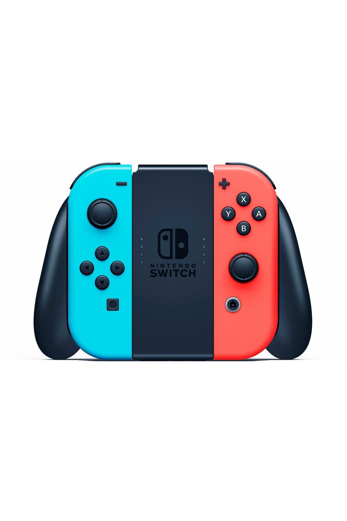 Switch Mavi Kırmızı Joy - Con + Super Mario Maker 2 Oyunu ( İthalatçı Garantili ) 4