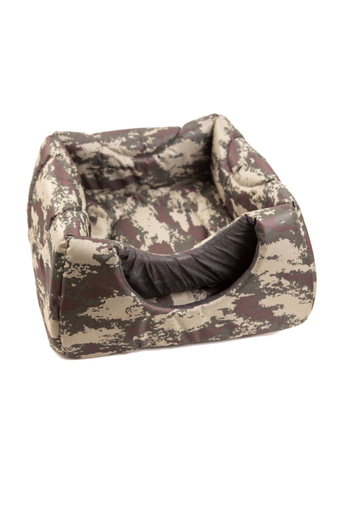 Stella-Three Function Camouflage Patterned Cat Bed 2
