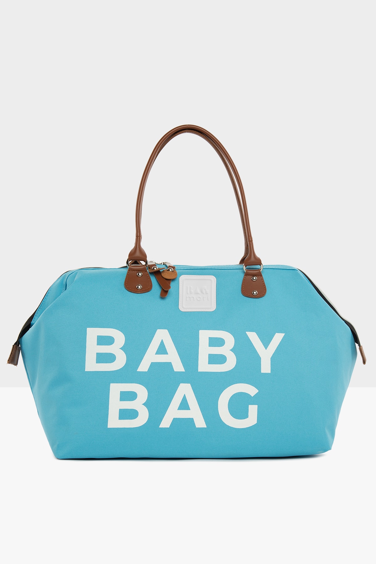 Bagmori Mavi Baby Bag Baskılı Bebek Bakım Çantası M000002169