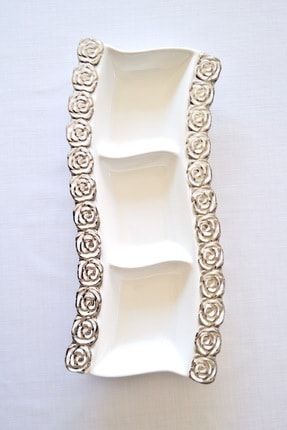 papatya desenli sunum