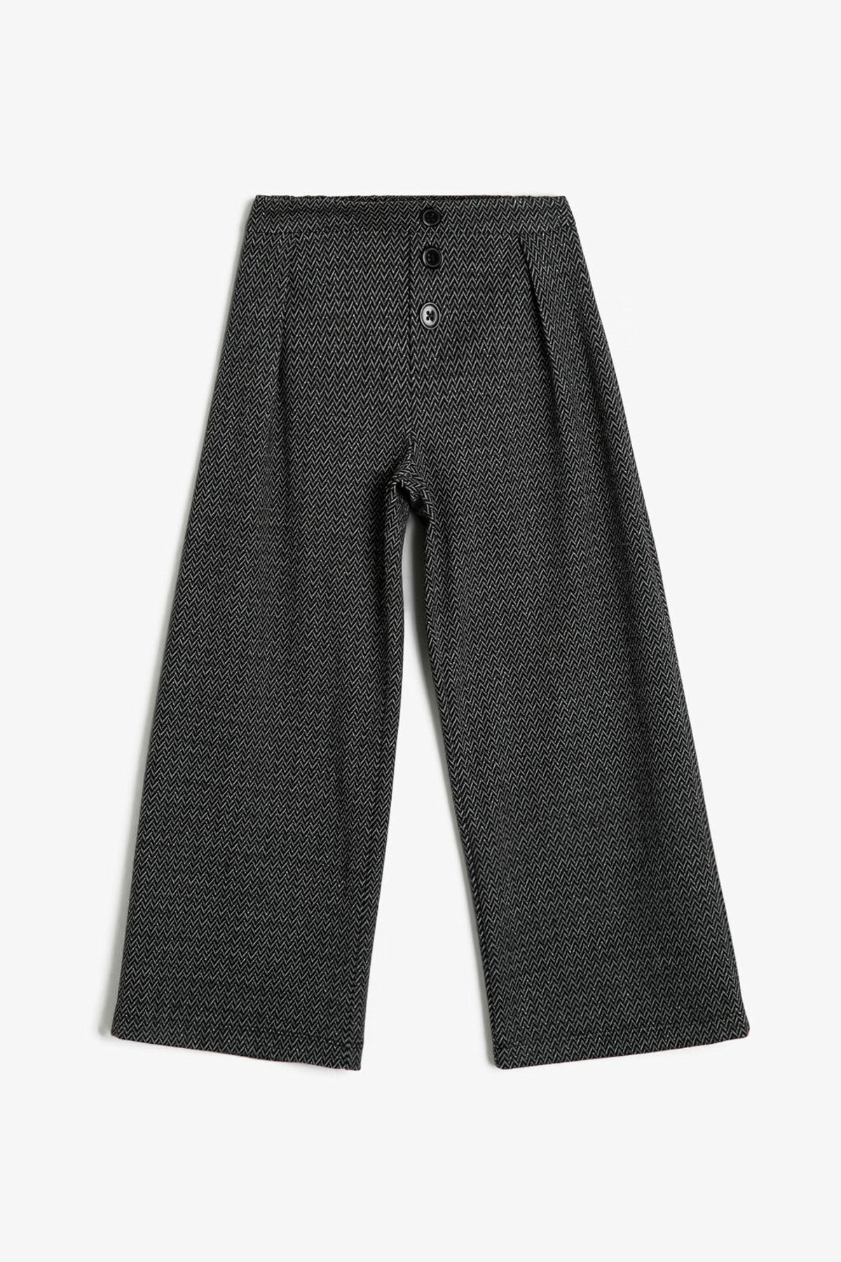 Koton Hose Schwarz Relaxed