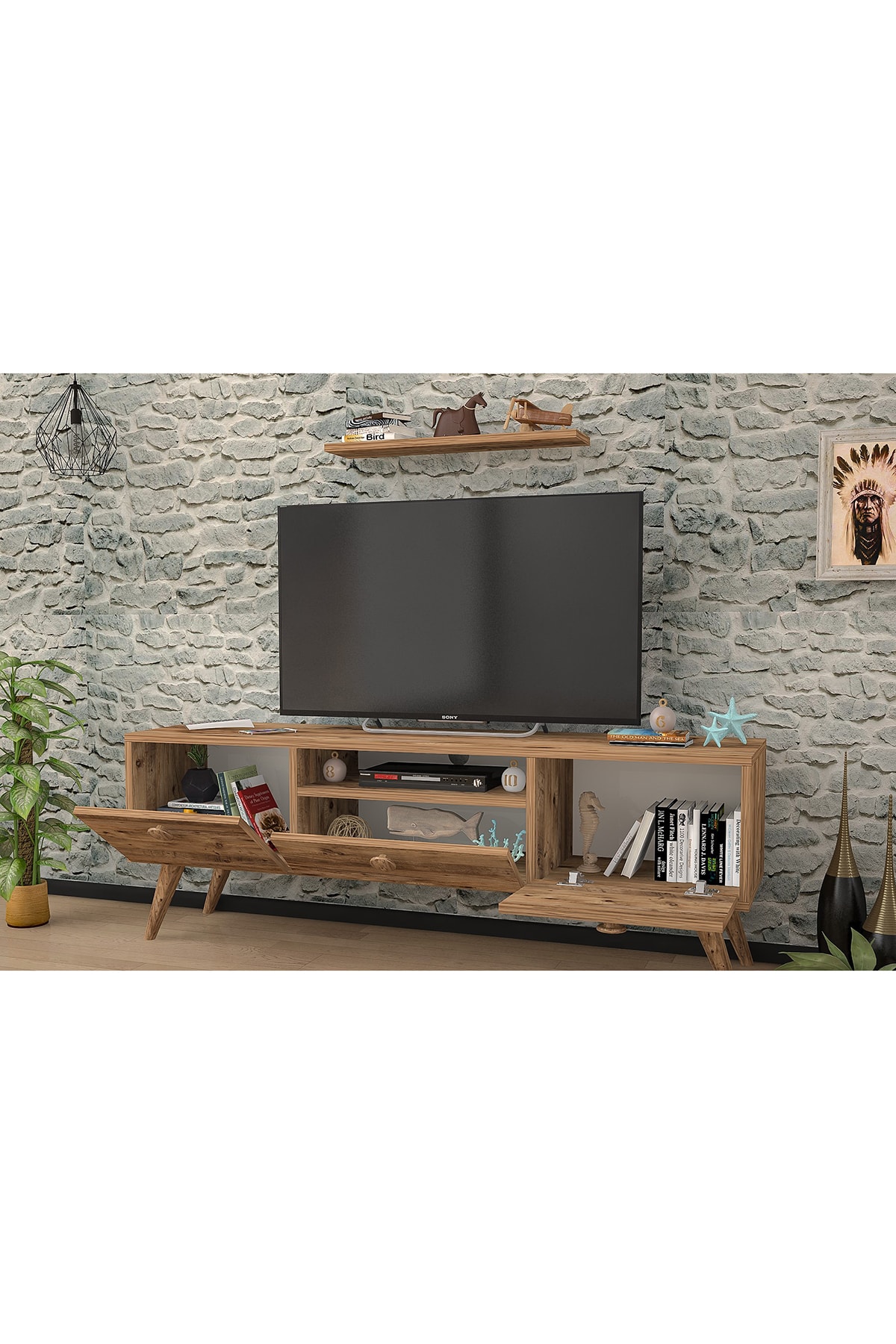 ankara mobilya penta atlantik cam 160 cm tv sehpasi fiyati yorumlari trendyol