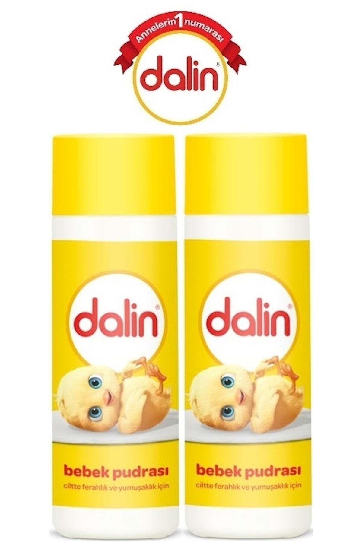Dalin Dalin Bebek Pudrası Serpme 90Gr (2 Li Set)