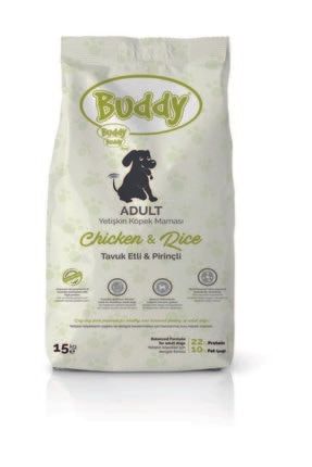 buddy kuzu etli pirincli yetiskin kopek mamasi 15 kg fiyati yorumlari trendyol