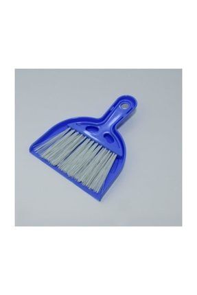 Plastik Hamarat Faraşlı Fırça - Fırçalı Kürek Mavi EMRFRŞ01-2203