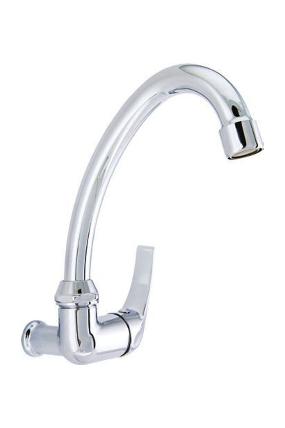 GMS-Single Inlet Wall Sink Faucet Glazing 1
