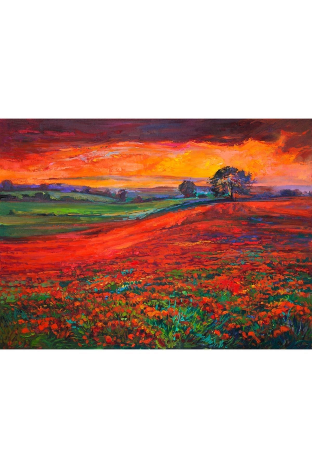 manzara kanvas tablo 20x30 cm