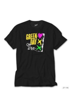 Green Day Oh Love Siyah Tişört ZT-145