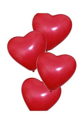 Kalp Lateks Balon Baskısız 10 Adet KALP LATEKS BALON BASKISIZ 10 ADET