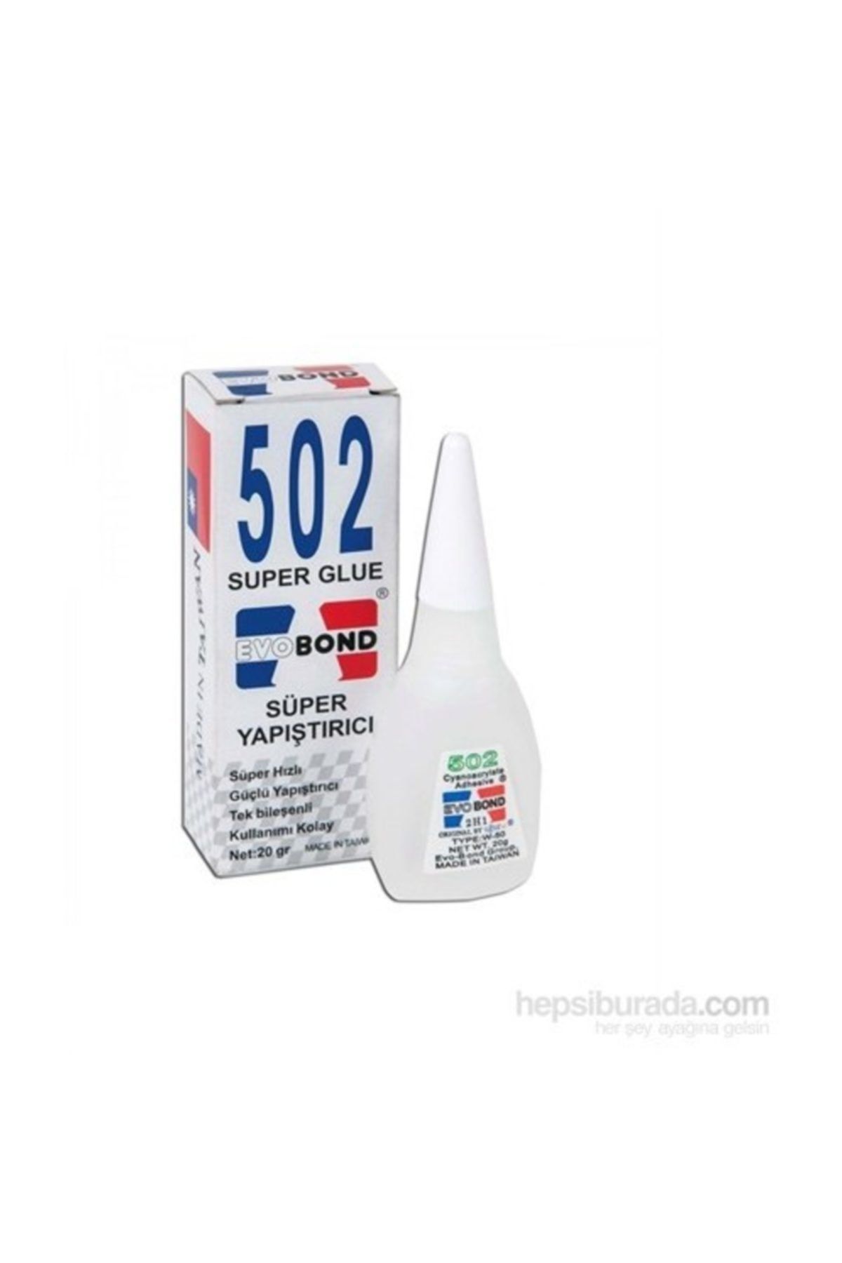 EvoBond Evo Bond 502 Super Glue Süper Yapıştırıcı Orjinal