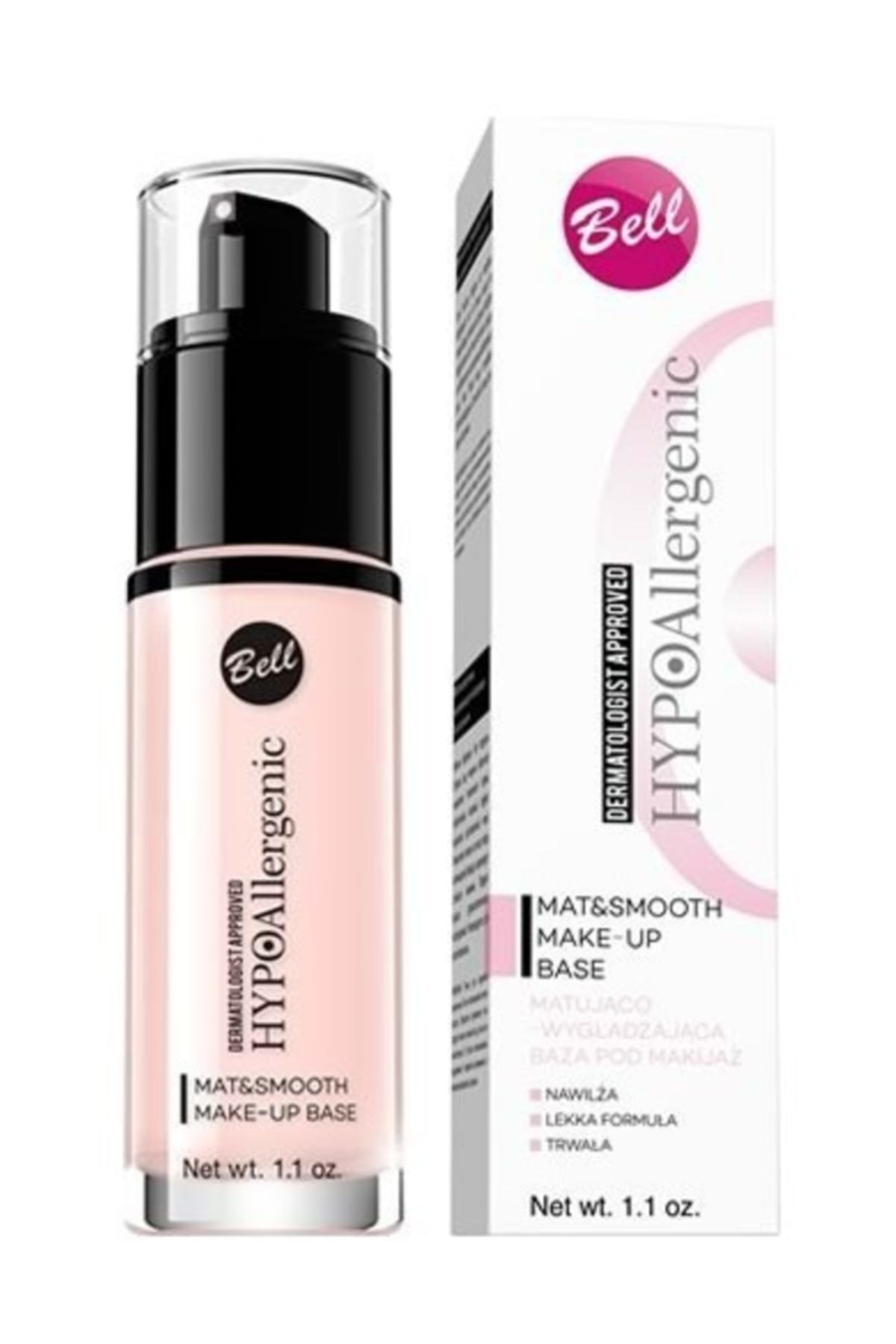 Makyaj Bazı - Mat & Smooth Make Up Base 30ml — سفید 5902082504030