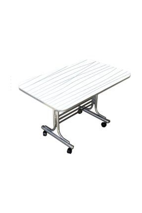 ruans tekerlekli orta sehpa tekerlekli masa 70x110 cm antik ceviz fiyati yorumlari trendyol