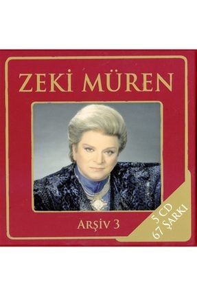 CD - ZEKİ MÜREN - Arşiv 3 (5CD / 67 Şarkı) CD021