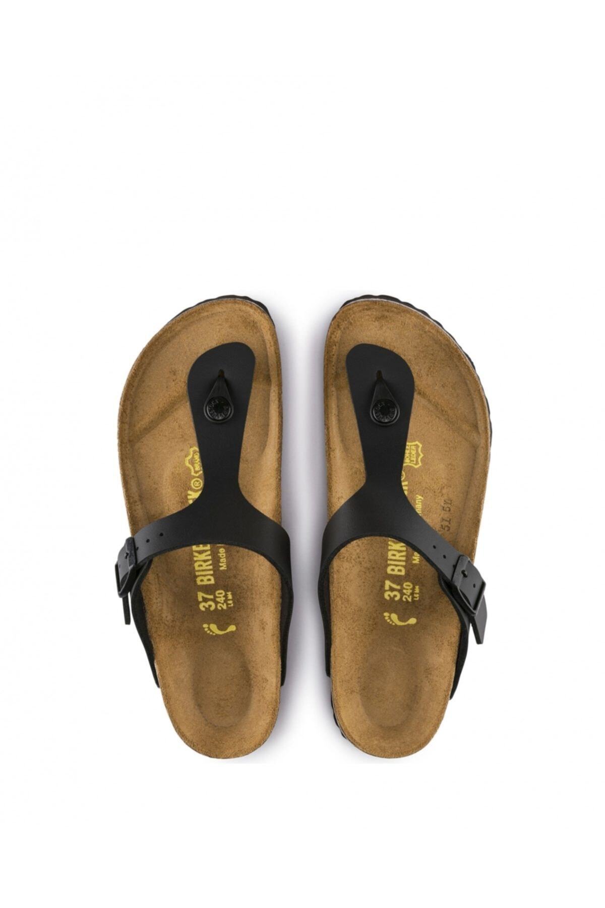 دمپایی بیرکن استاک زنانه پارچه مشکی  راسته      کژوال/روزمره | Birkenstock 18K.AYK.TLK.BKS.0003 AL - تصویر 3