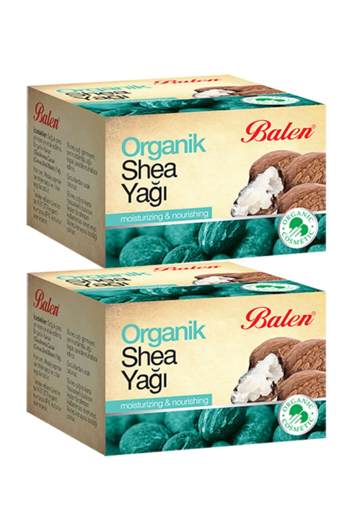 Balen Organik Shea Yağı 50 ml x 2 Adet