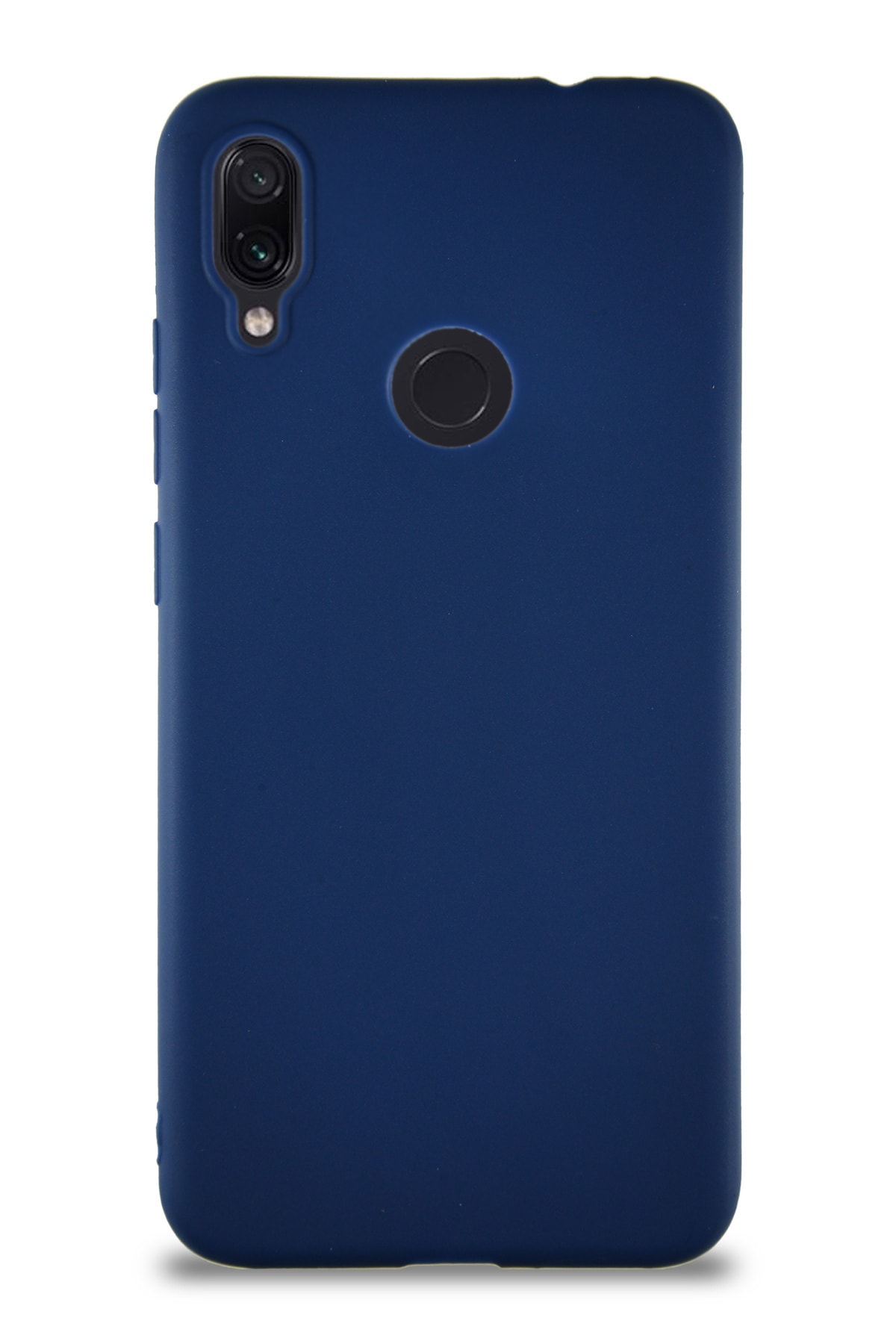 Xiaomi Redmi Note 7 Soft Premier Renkli Silikon Kapak - Lacivert