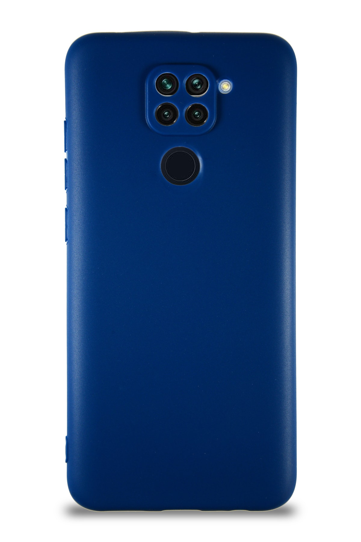 Xiaomi Redmi Note 9 Soft Premier Renkli Silikon Kapak - Lacivert