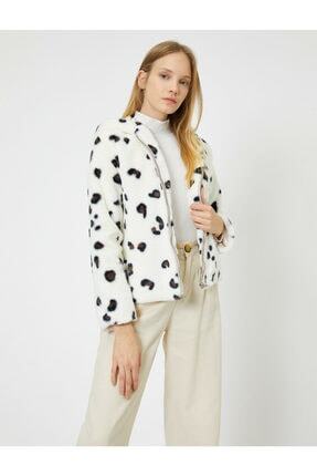 Koton Kadin Yesil Leopar Desenli Mont 0kal08208iw Fiyati Yorumlari Trendyol