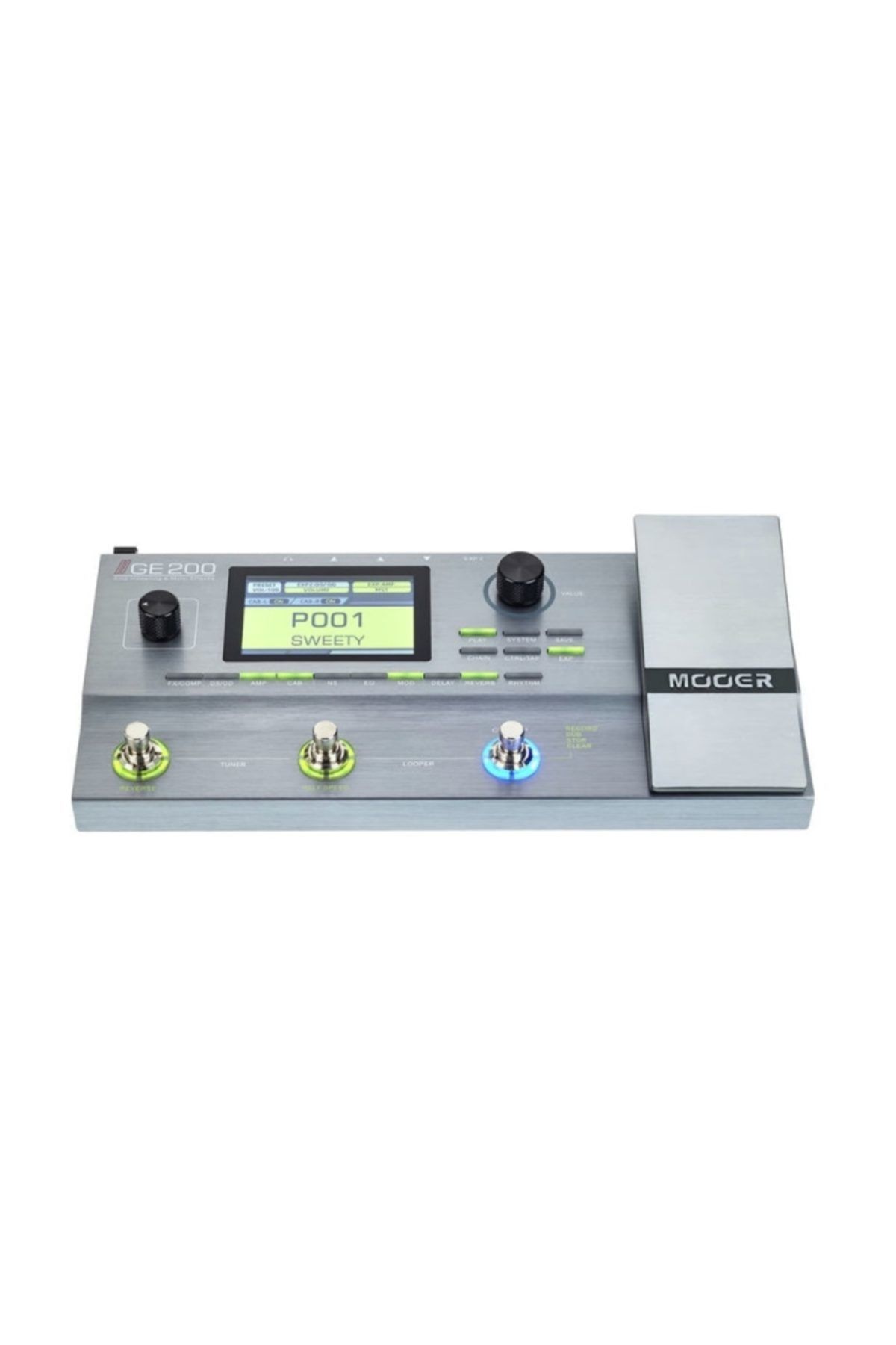 Mooer-Ge200 Multi-Effects Pedal 4