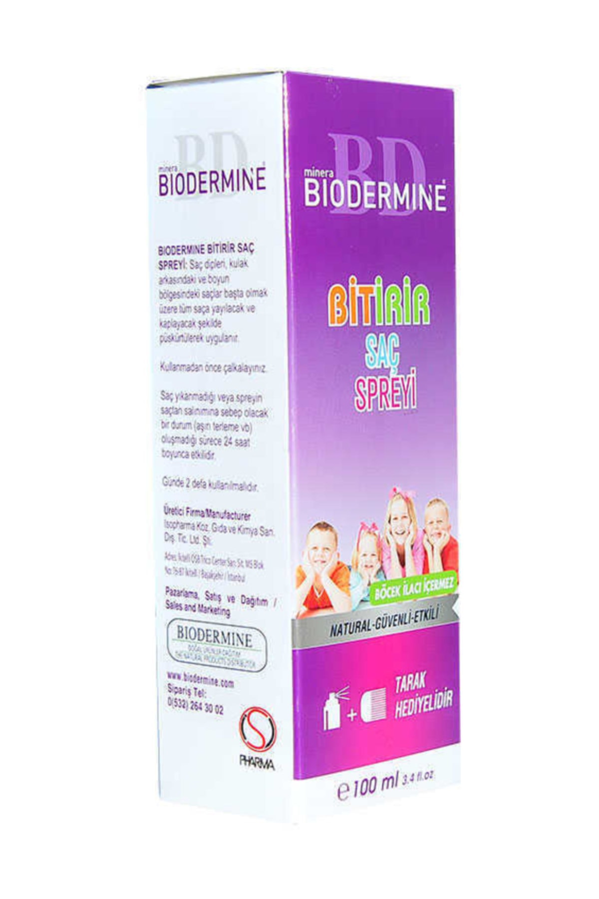 Bitirir Saç Spreyi 100 ml  8681065310710t1 — تصویر 4 از 5