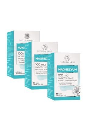 Magnezyum 60 Tablet 3 Kutu Magnezyum3