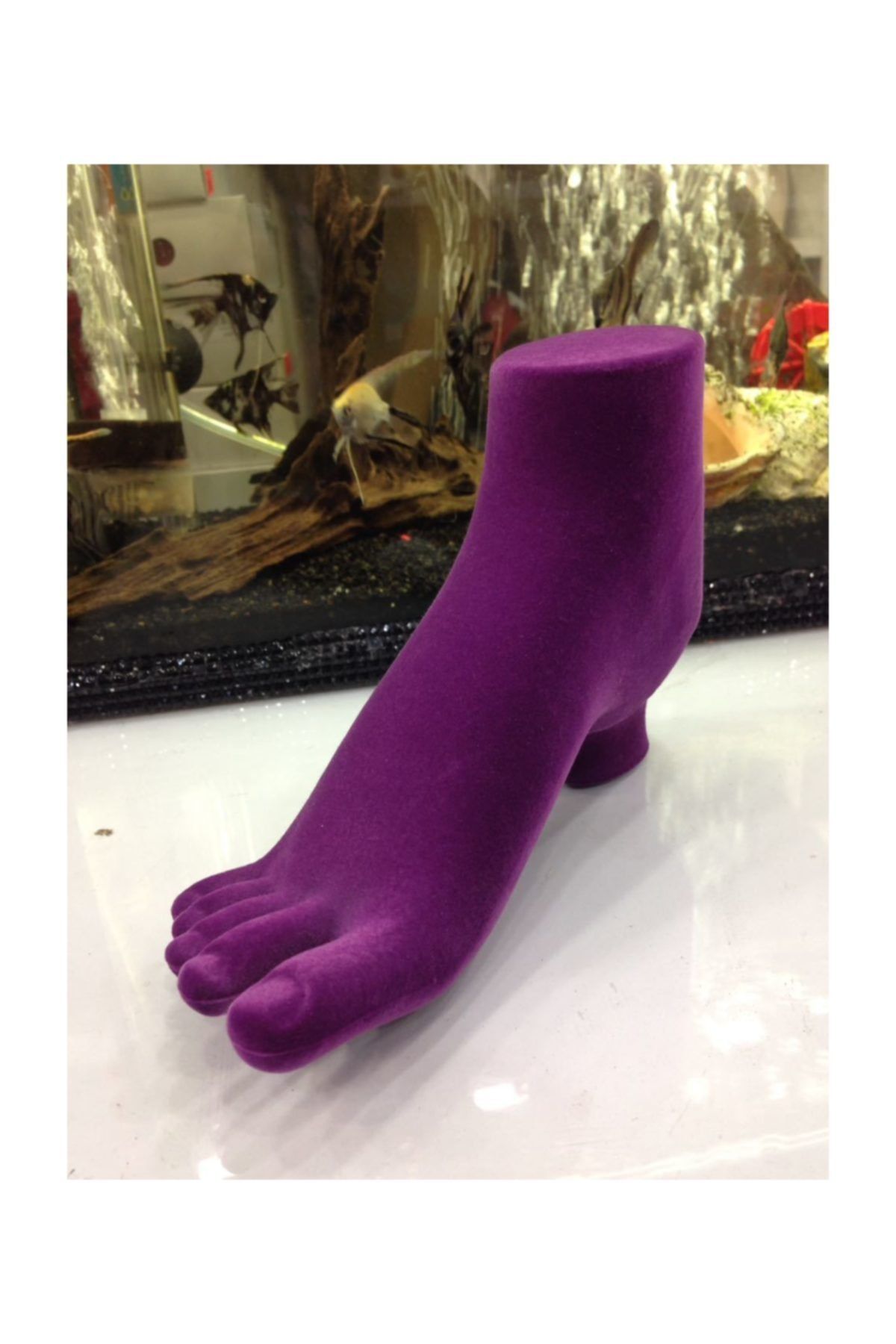 Purple anklet sale