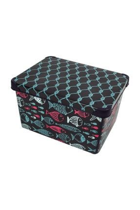 Style Box Ocean Life - 20 Litre Dekoratif Saklama Kutusu Stylebox