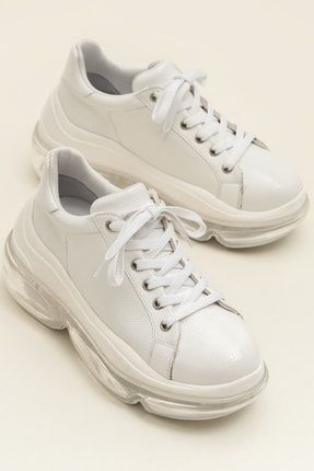 HEGE Beyaz Kadın Ayakkabı 20YSDMO119-2